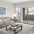 a living room with a glass door to patio